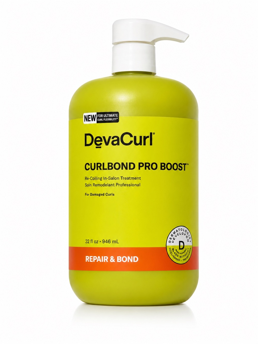 DevaCurl CurlBond Pro Boost In-Salon Treatment 32oz 946ml Repair & Bond
